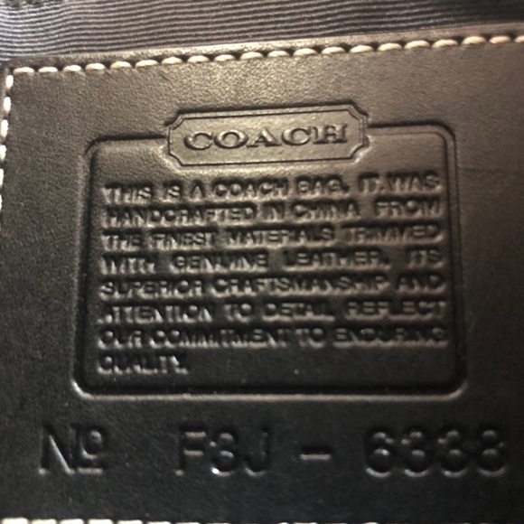 Coach Crossbody Purse w/ Dust Bag - Picture 5 of 8